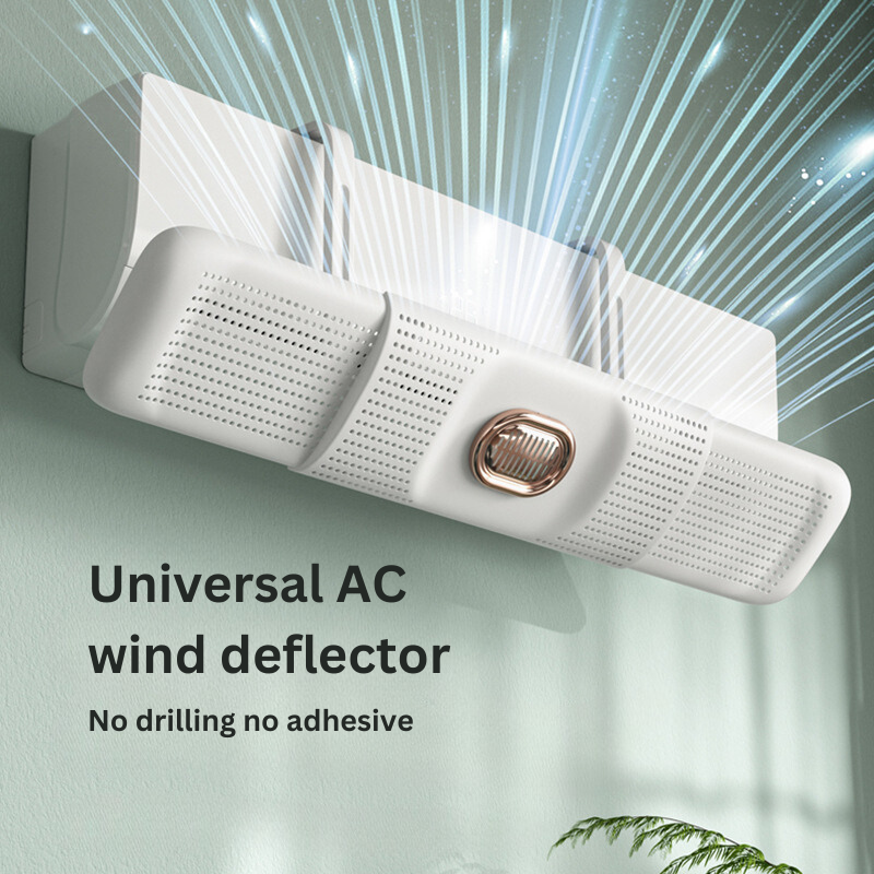 ๐ธ๐ฌ Ready Stock Universal Air Conditioner Wind Deflector Wall-Mounted Non-Drilling Anti-Direct-Blow Windproof Shield Guid