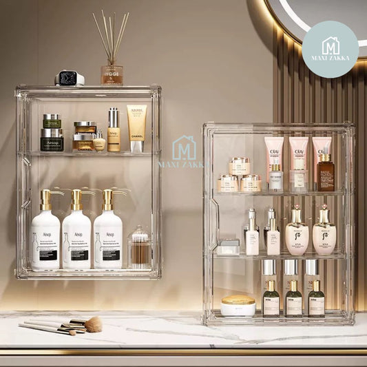 Acrylic Display Box Transparent Collectibles Case for Pop Mart, Shoes, Labubu, Lego, Toys & Bag Organizer