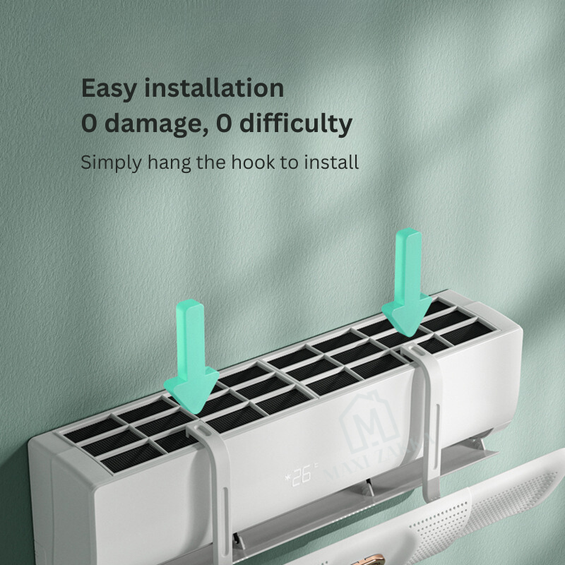 ๐ธ๐ฌ Ready Stock Universal Air Conditioner Wind Deflector Wall-Mounted Non-Drilling Anti-Direct-Blow Windproof Shield Guid