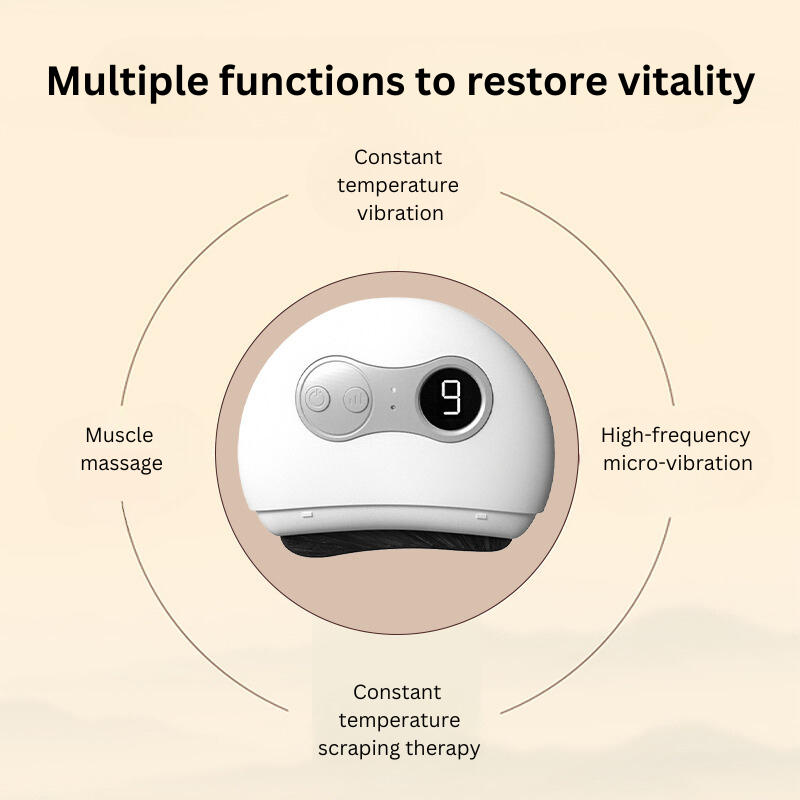 ๐ธ๐ฌ Ready Stock Electric Stone Scraping Board Intelligent Facial Lift Scraper Beauty Meridian Massager Gua Sha Device