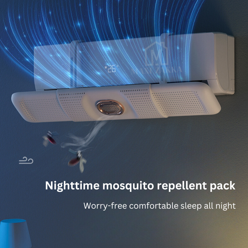 ๐ธ๐ฌ Ready Stock Universal Air Conditioner Wind Deflector Wall-Mounted Non-Drilling Anti-Direct-Blow Windproof Shield Guid