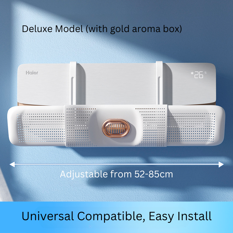 ๐ธ๐ฌ Ready Stock Universal Air Conditioner Wind Deflector Wall-Mounted Non-Drilling Anti-Direct-Blow Windproof Shield Guid