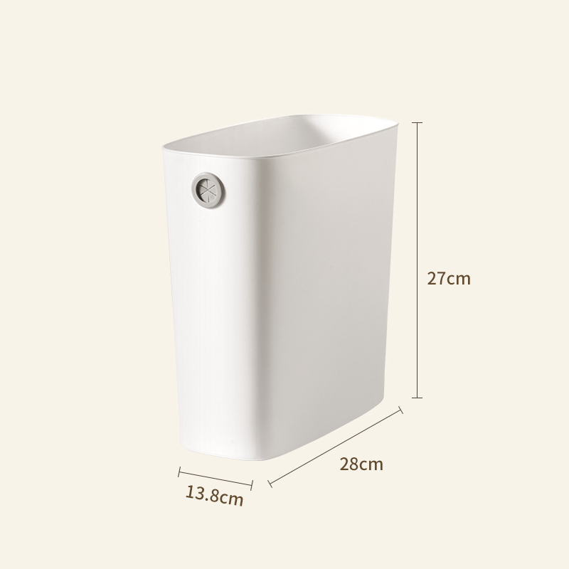๐ธ๐ฌ Ready Stock Hygienic Easy-to-Bag Garbage Waste Bin Rubbish Bin Trash Can Dustbin Basket Narrow Gaps No Ring Design