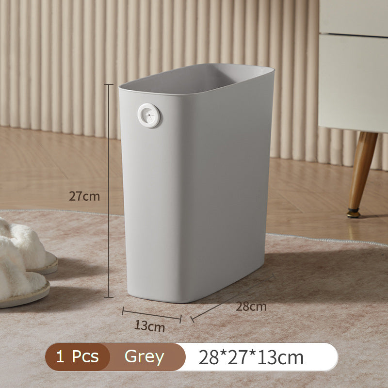 ๐ธ๐ฌ Ready Stock Hygienic Easy-to-Bag Garbage Waste Bin Rubbish Bin Trash Can Dustbin Basket Narrow Gaps No Ring Design