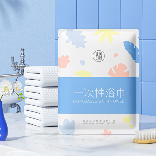 πΈπ¬ Ready Stock Premium Disposable Travel Towel Set Thickened Enlarged Nonwoven Bath Towel Hotels Business Trips Beach