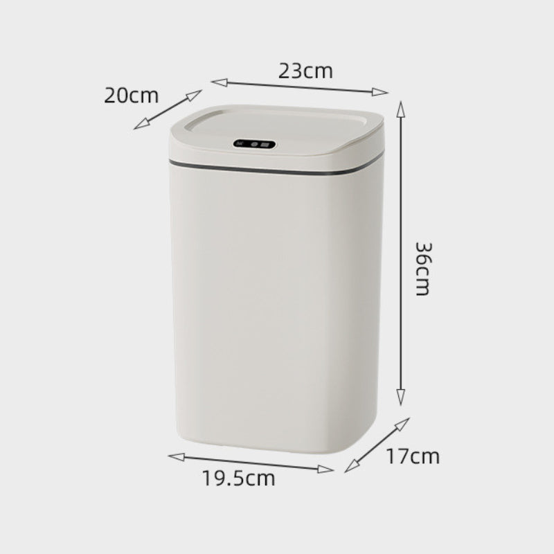 ๐ธ๐ฌ Ready Stock Automatic Smart Sensor Dustbin Intelligent Rubbish Trash Waste Bin Soft Closing Bedroom Kitchen Bathroom