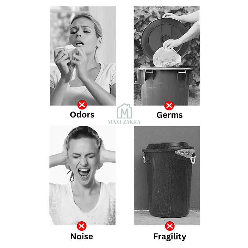 ๐ธ๐ฌ Ready Stock Automatic Smart Sensor Dustbin Intelligent Rubbish Trash Waste Bin Soft Closing Bedroom Kitchen Bathroom