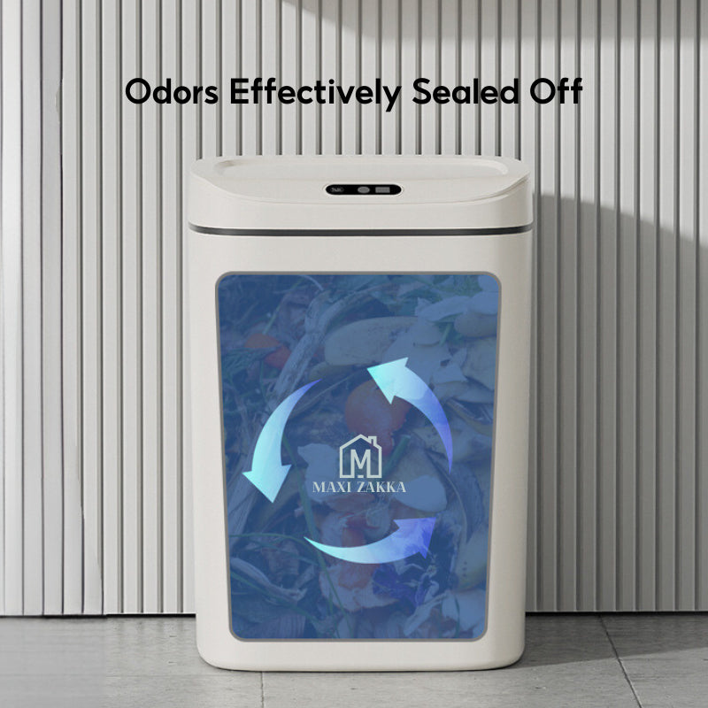 ๐ธ๐ฌ Ready Stock Automatic Smart Sensor Dustbin Intelligent Rubbish Trash Waste Bin Soft Closing Bedroom Kitchen Bathroom