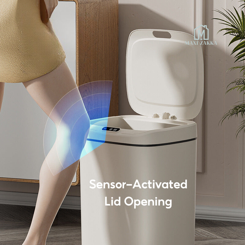 ๐ธ๐ฌ Ready Stock Automatic Smart Sensor Dustbin Intelligent Rubbish Trash Waste Bin Soft Closing Bedroom Kitchen Bathroom