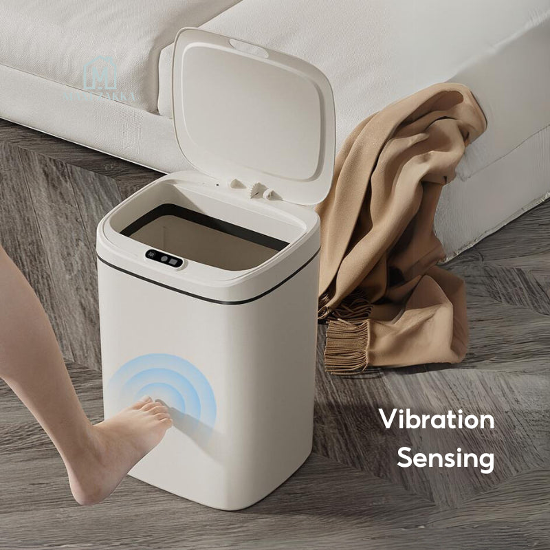 ๐ธ๐ฌ Ready Stock Automatic Smart Sensor Dustbin Intelligent Rubbish Trash Waste Bin Soft Closing Bedroom Kitchen Bathroom