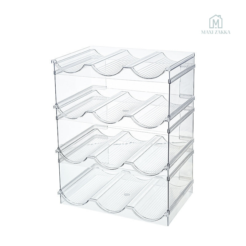 ๐ธ๐ฌ Ready Stock Water Bottle Flask Holder Stackable Thermos Storage Organizer Organiser Wine Rack Glass Umbrella Fridge
