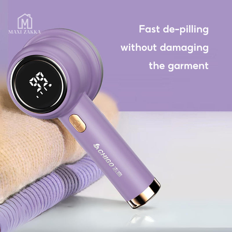 ๐ธ๐ฌ Local Stock Fabric Shaver Defuzzer Electric Lint Remover Rechargeable USB Sweater Shaver Hair Ball Trimmer