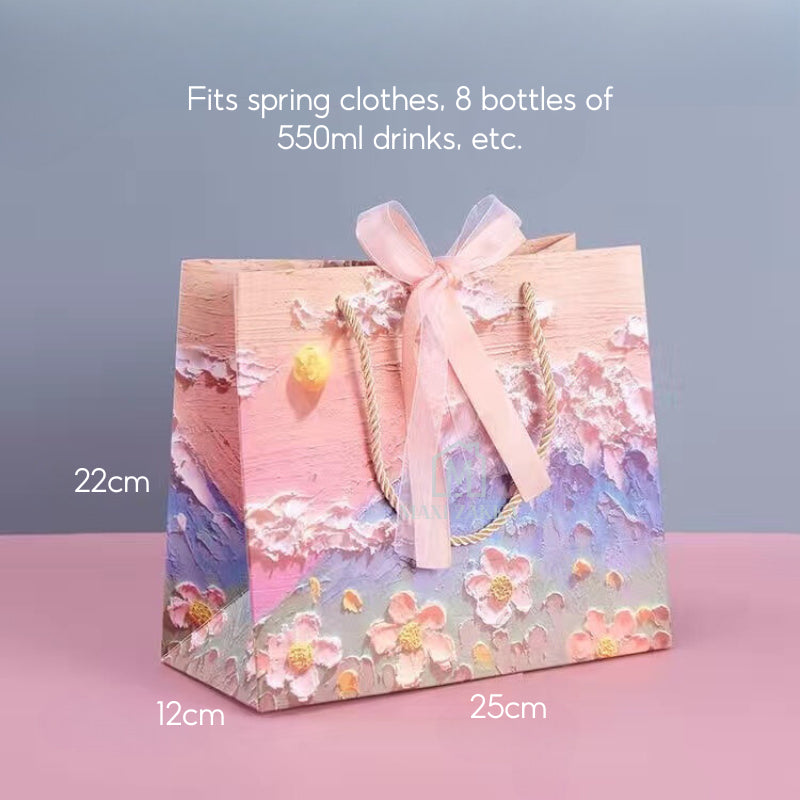 ๐ธ๐ฌ Ready Stock 3D Oil Painting Gift Paper Gag Beautiful Birthday Gift Holiday Mother's Valentine's Day Party Festival