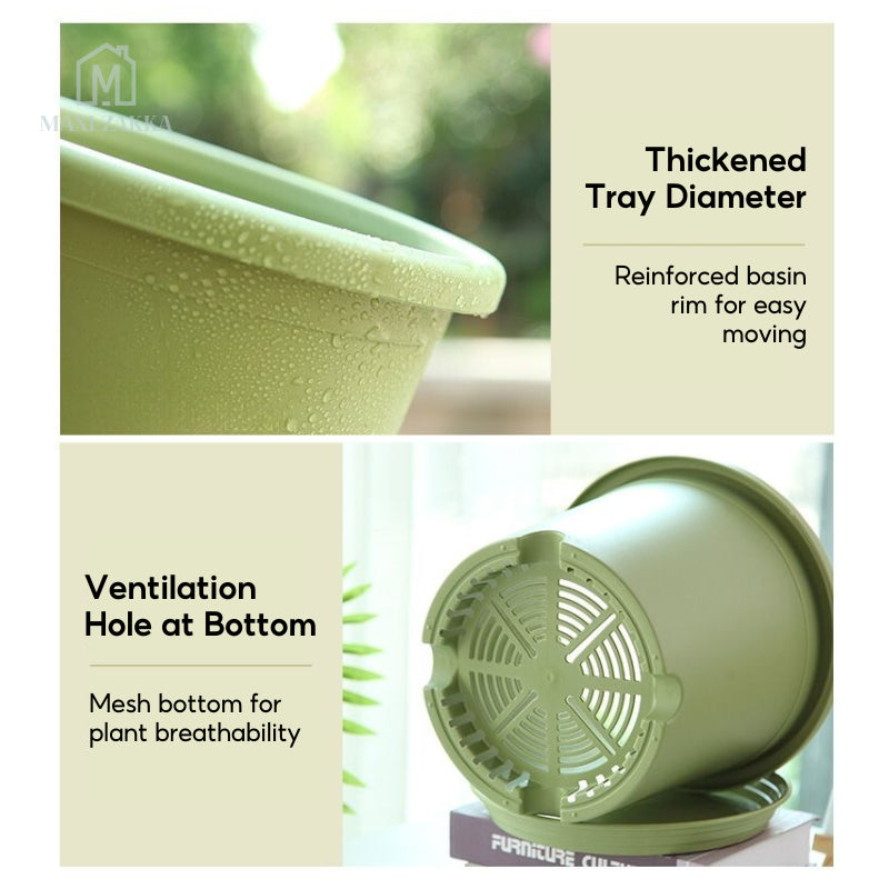 ๐ธ๐ฌ Ready Stock Hot Selling Plastic Flower Plant Pot Root Control Pot Indoor and Outdoor