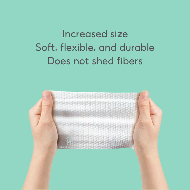 ๐ธ๐ฌ Ready Stock Disposable Towel Face Wash Towel Cleansing Tissue Beauty Makeup Removal Cotton Pearl Pattern