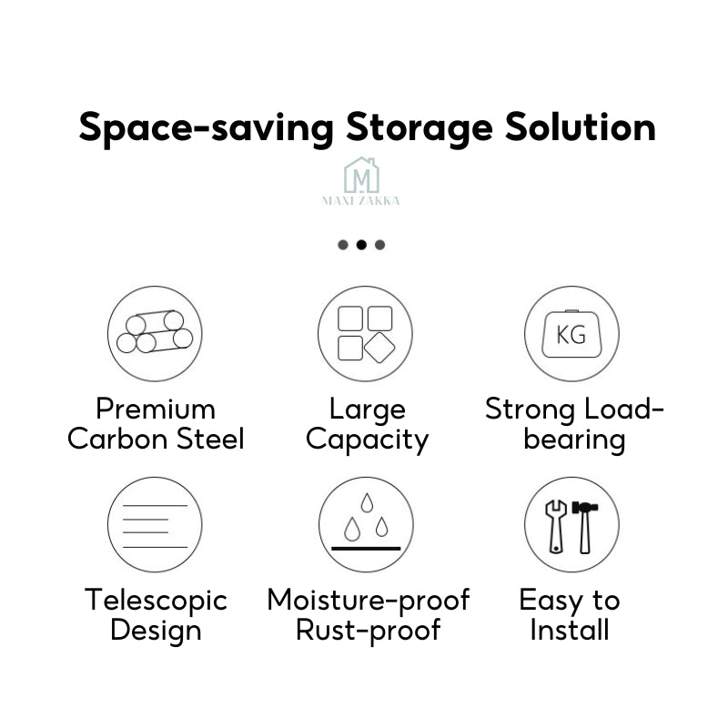๐ธ๐ฌ Ready Stock Microwave Rack Adjustable Oven Shelf Kitchen Countertop Organiser Storage Oven Stand Toaster Telescopic