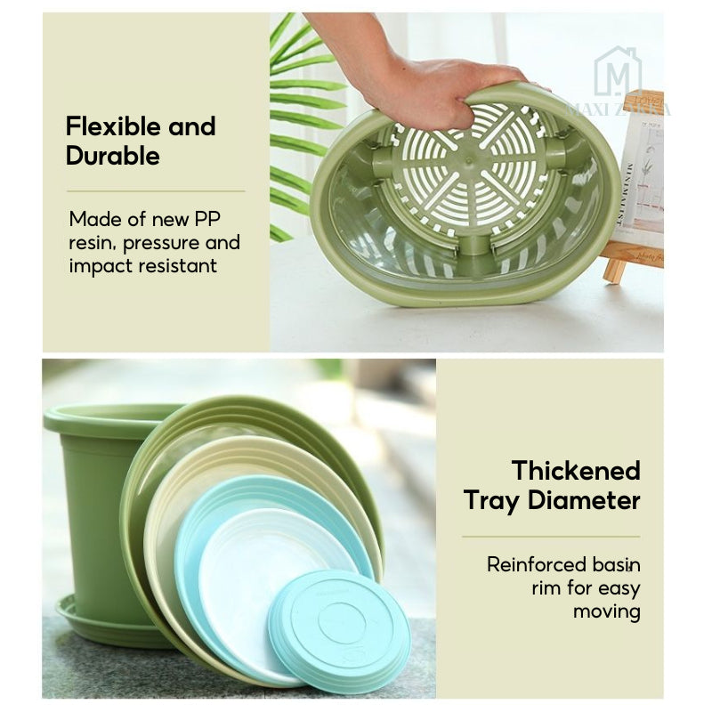 ๐ธ๐ฌ Ready Stock Hot Selling Plastic Flower Plant Pot Root Control Pot Indoor and Outdoor