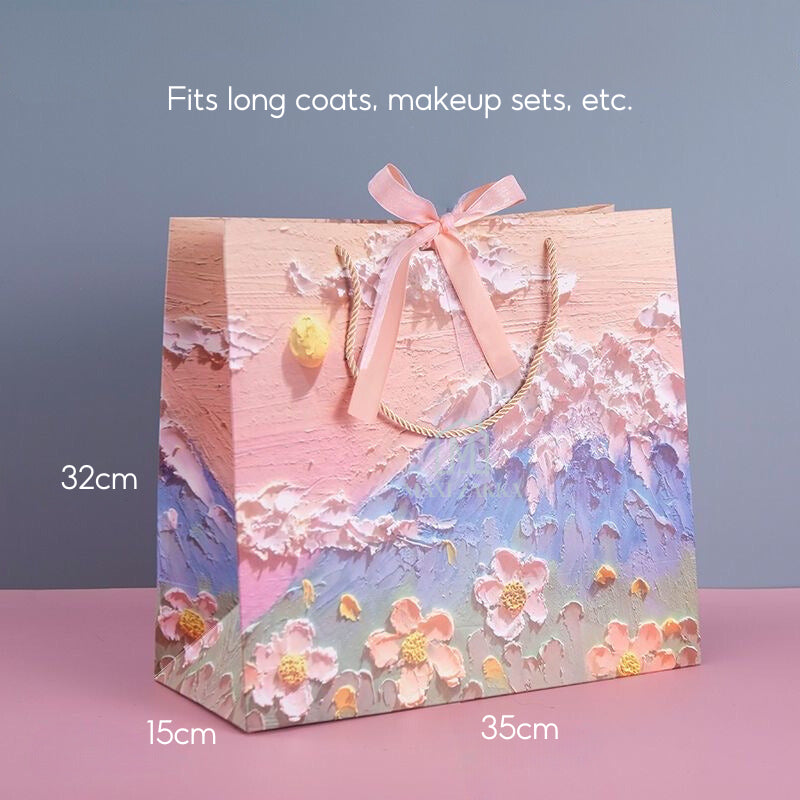 ๐ธ๐ฌ Ready Stock 3D Oil Painting Gift Paper Gag Beautiful Birthday Gift Holiday Mother's Valentine's Day Party Festival