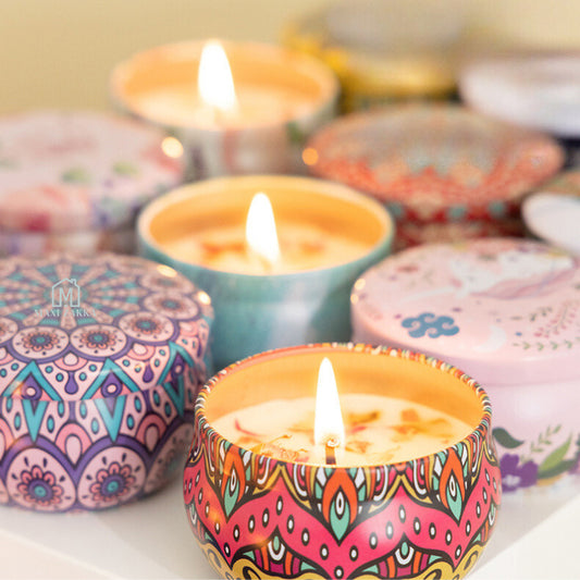 πΈπ¬ Ready Stock Scented Candle Soy Wax Fragrance Birthday New Year Teacher Day Christmas Party Mother's Day Wedding Gift