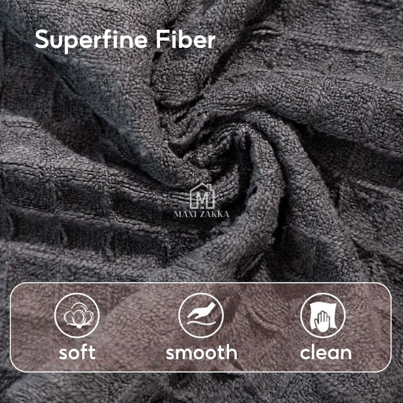 ๐ธ๐ฌ Ready Stock Microfiber Multi-purpose Cleaning Cloth Kitchen Household Hand Coffee Tea Towel Dish Table Hanging Rag