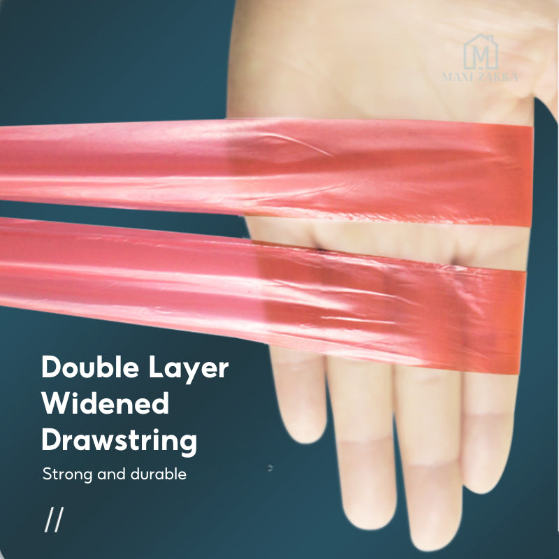 ๐ธ๐ฌ Ready Stock Drawstring Garbage Bag Trash Bag Rubbish Bag Thick Disposable Plastic Bag Dustbin Waste Bin