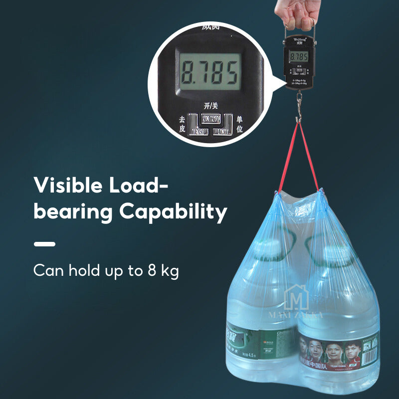 ๐ธ๐ฌ Ready Stock Drawstring Garbage Bag Trash Bag Rubbish Bag Thick Disposable Plastic Bag Dustbin Waste Bin