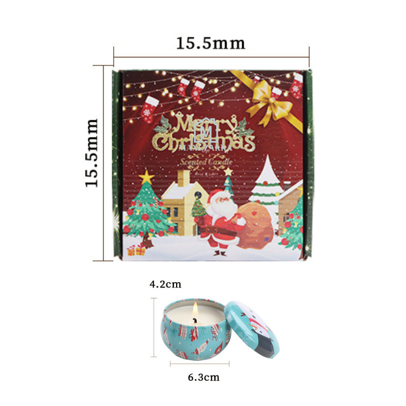 ๐ธ๐ฌ Christmas Gift Set Scented Candle Soy Wax Box Fragrance Party Gift