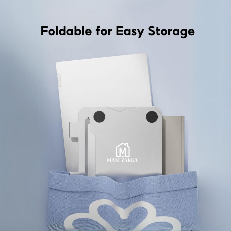 ๐ธ๐ฌ Ready Stock Stepless Laptop Stand Ergonomic Notebook Tablet 360ยฐ Rotating Foldable Carbon Steel Adjustable Height