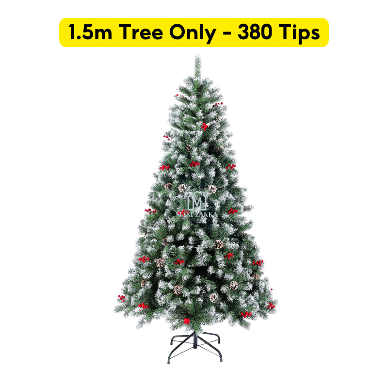 ๐ธ๐ฌ Ready Stock Premium Artificial Holiday Christmas Tree Value Decor Pack 150cm/180cm/210cm Full Dense Led Light Ribbon