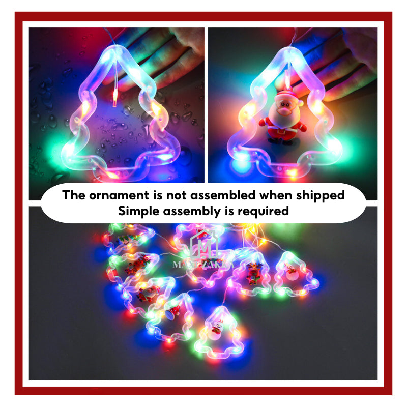 ๐ธ๐ฌ Ready Stock Christmas LED Lights Fairy Lights Decoration Window Curtain String Lights USB Waterproof Party Decor