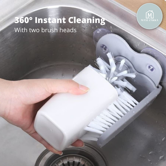 Water Bottle Brush Cup Washer Cup Cleaner For Sink Cleaning Gadgets Baby Bottle Glass Washer Scrubber
