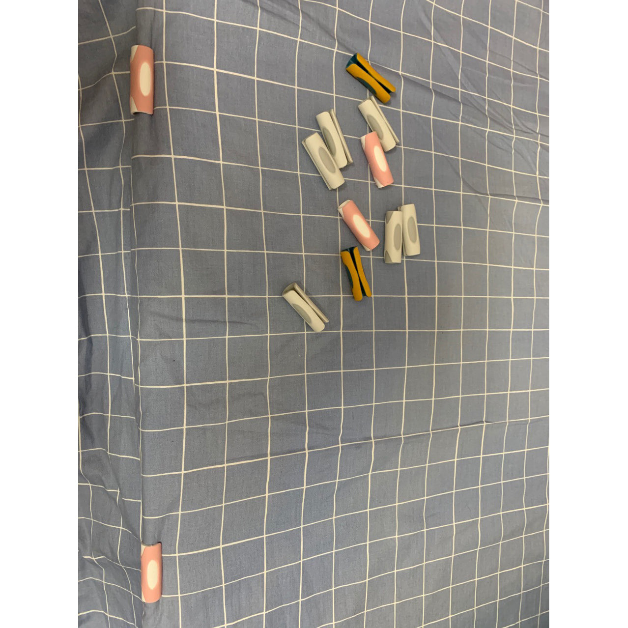 Bed Sheet Clip Holder Gripper Fastener For Sheets Mattress Covers 6 Pack