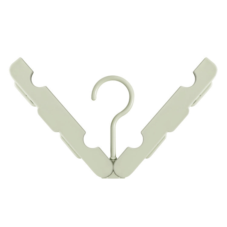Foldable Clothes Hangers Travel Portable Magic Drying Hangers Home Anti-Slip Anti-Wind Clothes Drying Rack 50g