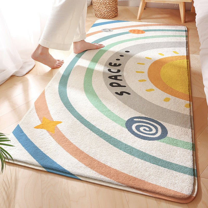 ๐ธ๐ฌ Ready Stock Lamb's Wool Tatami Rug, Soft & Durable, Ideal for Bedroom & Living Room, Home Decor & Bedside Foot Mat