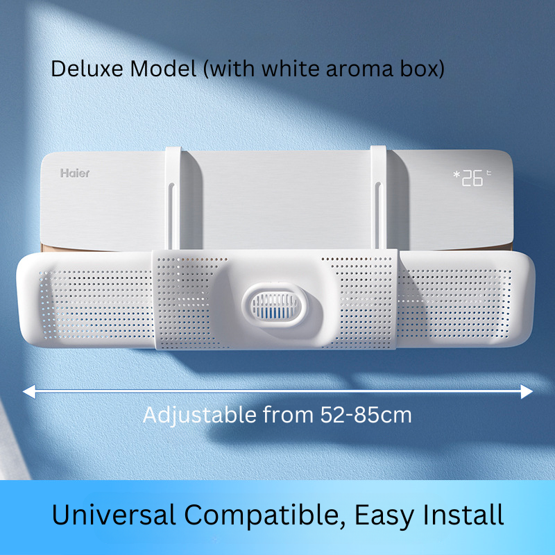 ๐ธ๐ฌ Ready Stock Universal Air Conditioner Wind Deflector Wall-Mounted Non-Drilling Anti-Direct-Blow Windproof Shield Guid