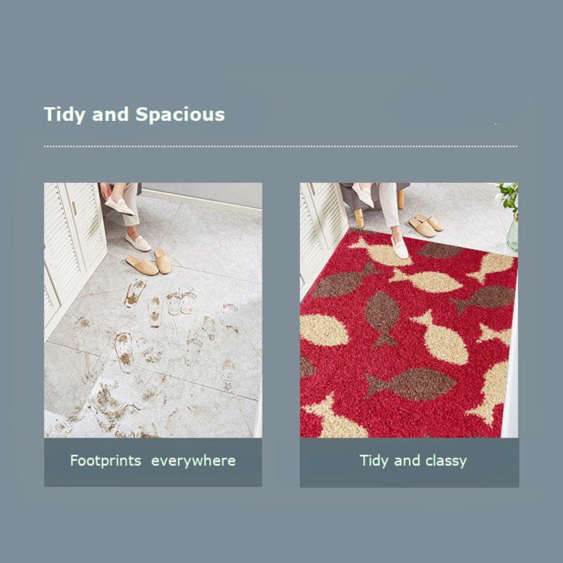 ๐ธ๐ฌ Ready Stock Chinese New Year Decoration Home Entry Mat Bedroom Carpet Door Kitchen Floor Absorbent Bathroom Mats