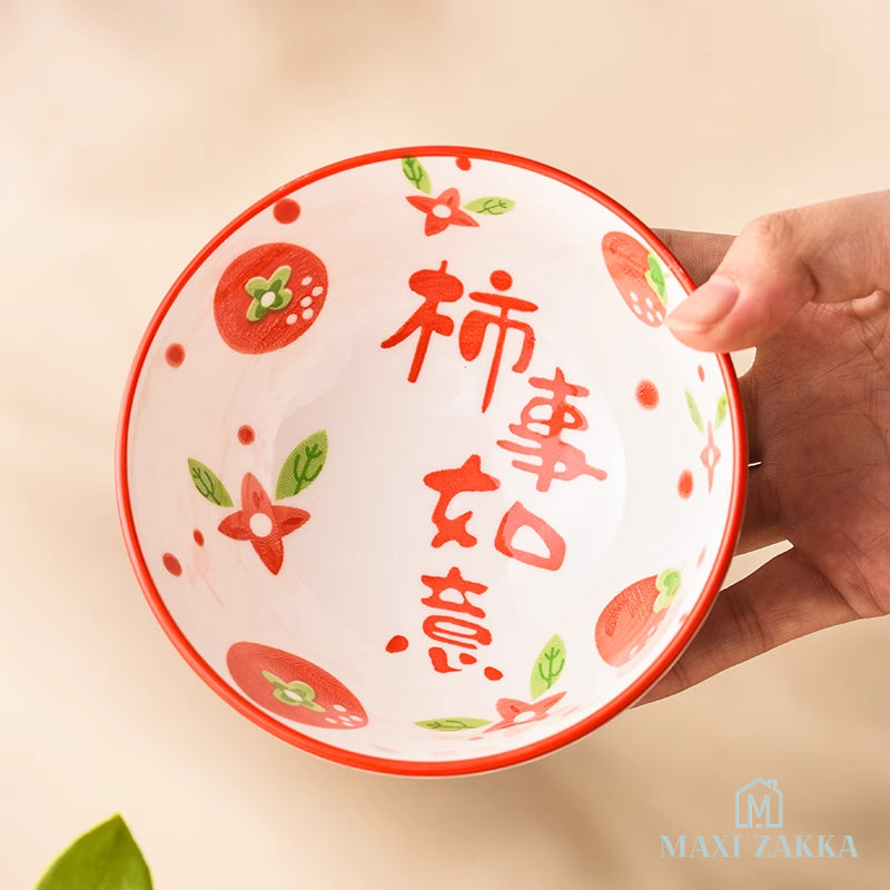 🇸🇬 Ready Stock Ceramic Bowl Chopsticks Gift Set Wedding Housewarming Corporate Gift Dining Tableware Soup Bowl CNY 2014