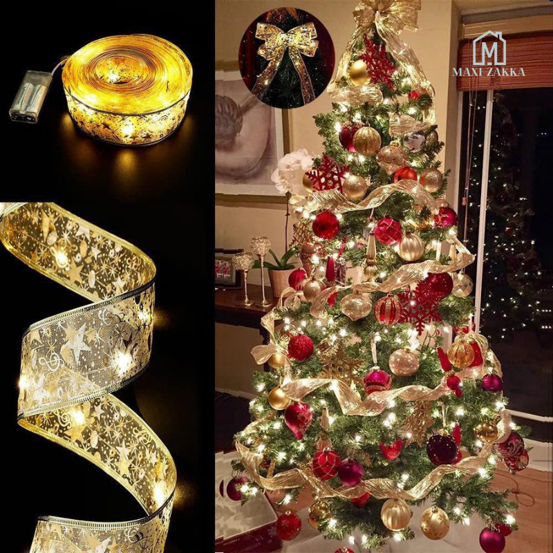 🇸🇬 Ready Stock Premium Artificial Holiday Christmas Tree Value Decor Pack 150cm/180cm/210cm Full Dense Led Light Ribbon