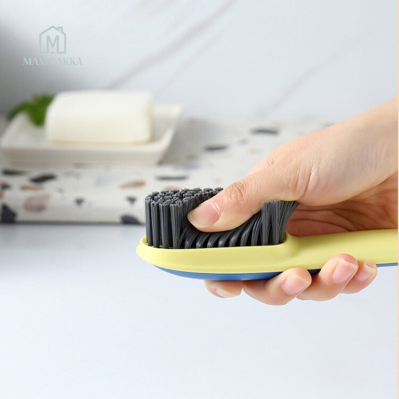 🇸🇬 Ready Stock Household Cleaning Brush Shoe Laundry Clothes Soft Bristle Bathroom Washing Cleaner Suit Multifunctional