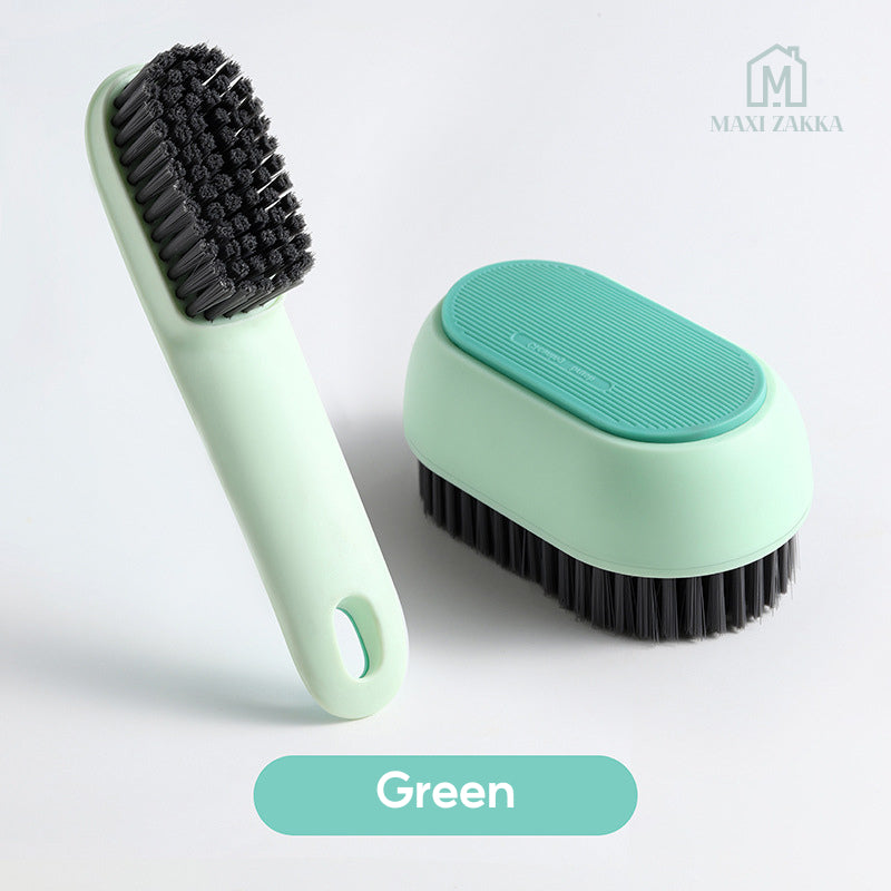 🇸🇬 Ready Stock Household Cleaning Brush Shoe Laundry Clothes Soft Bristle Bathroom Washing Cleaner Suit Multifunctional