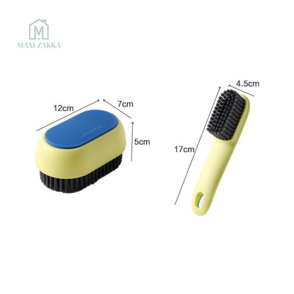 🇸🇬 Ready Stock Household Cleaning Brush Shoe Laundry Clothes Soft Bristle Bathroom Washing Cleaner Suit Multifunctional