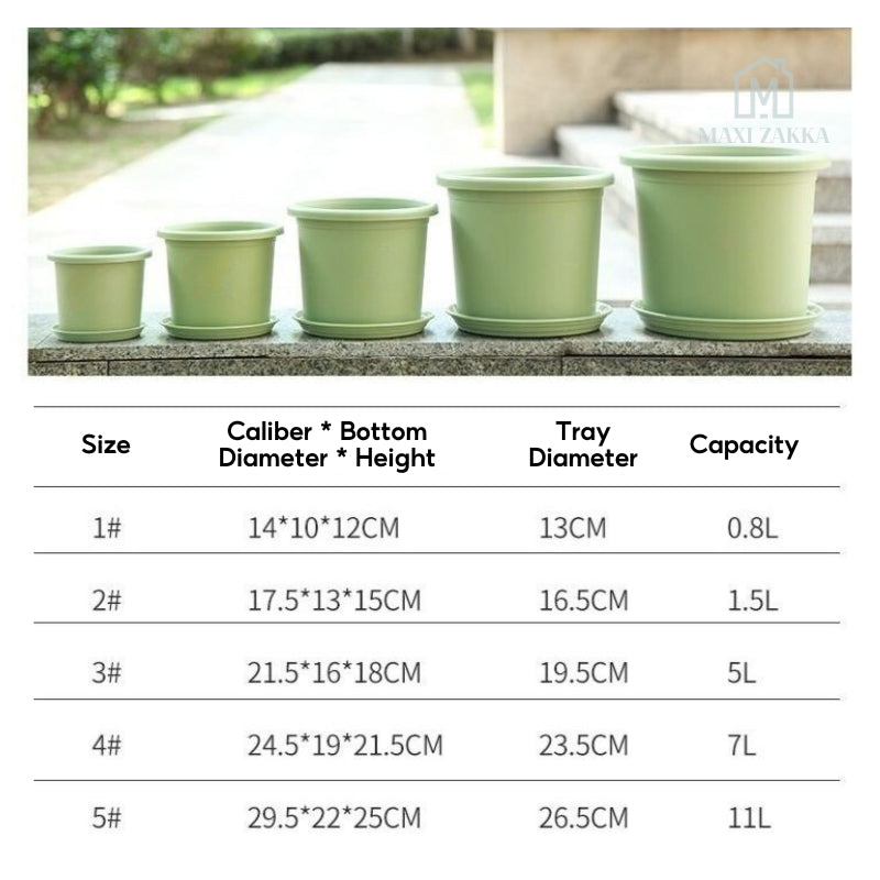 🇸🇬 Ready Stock Hot Selling Plastic Flower Plant Pot Root Control Pot Indoor and Outdoor