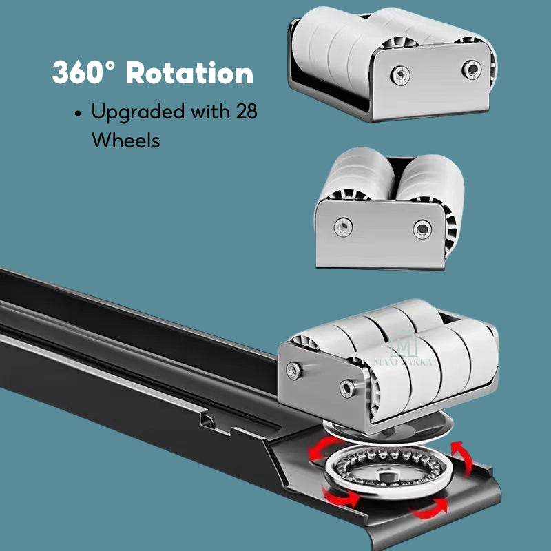 🇸🇬Ready Stock Washing Machine Base With Wheels Fridge Roller Base Refrigerator Stand Rack 360° Wheels