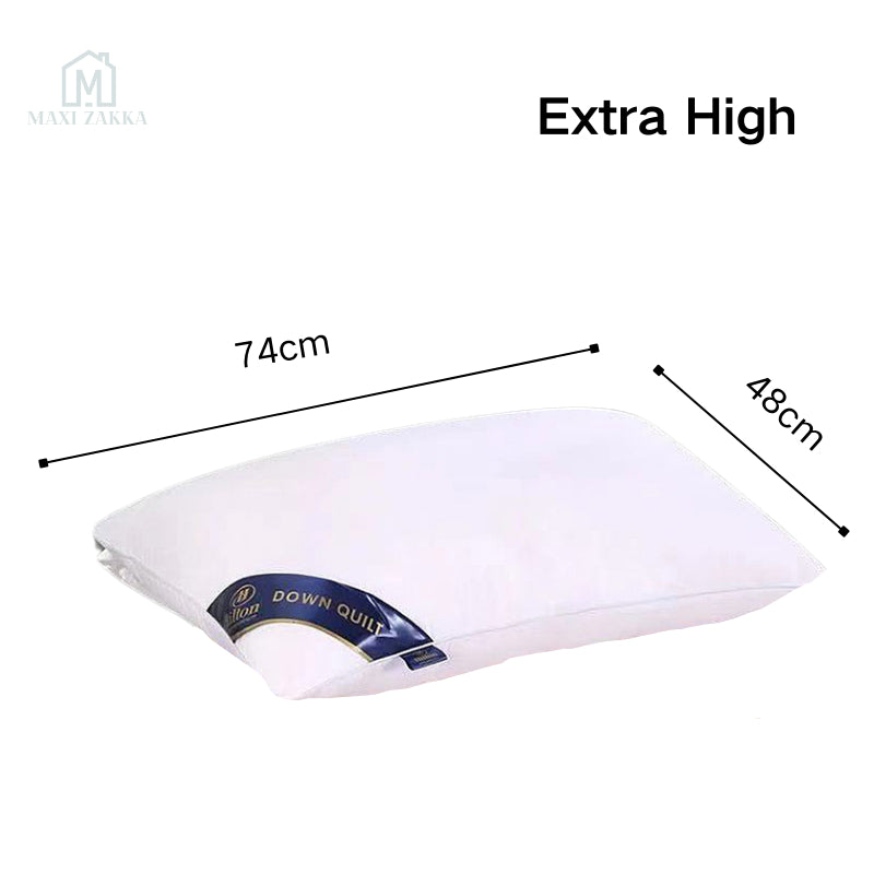 🇸🇬 Ready Stock CHEAPEST Five Star Hilton Hotel Grade Pillow Premium Comfort Anti Dustmite Fluffy