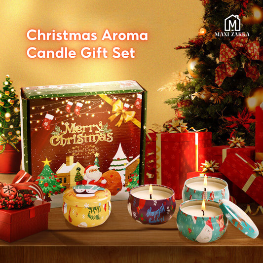 🇸🇬 Christmas Gift Set Scented Candle Soy Wax Box Fragrance Party Gift