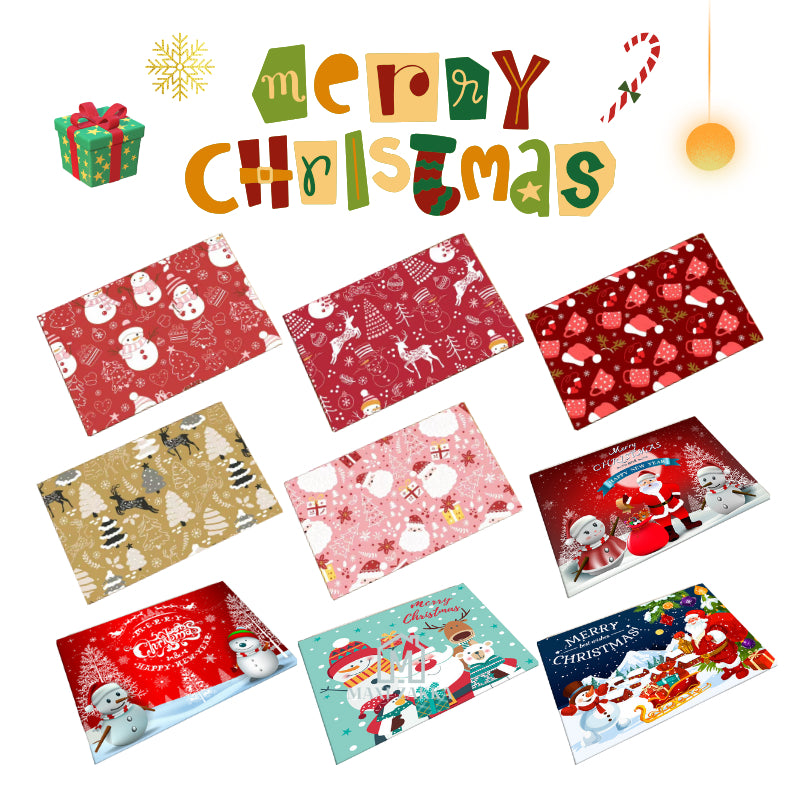 🇸🇬 Ready Stock Christmas Door Mat Bathroom Diatom Mat Water Absorbent Floor Soft Anti Slip Toilet Bath Kitchen Mat