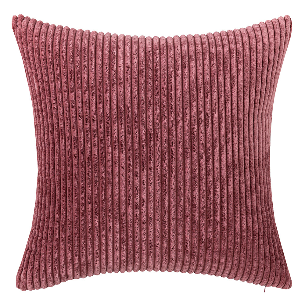 Nordic Pillow Case Cover Cushion Cover Throw Pillow Case Cover Zipper Pillowcase Solid Color Stripe Design