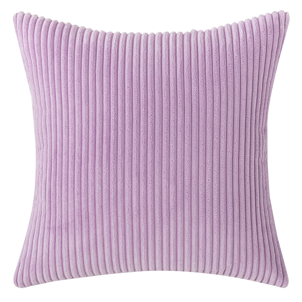 Nordic Pillow Case Cover Cushion Cover Throw Pillow Case Cover Zipper Pillowcase Solid Color Stripe Design