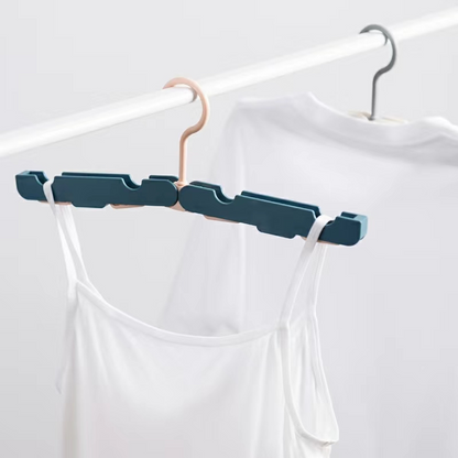 Foldable Clothes Hangers Travel Portable Magic Drying Hangers Home Anti-Slip Anti-Wind Clothes Drying Rack 50g