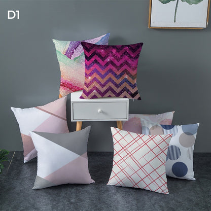 Pillow Case Cover Cushion Cover 45 x 45 cm Throw Pillow Case Cover Zipper Pillow Case Covers